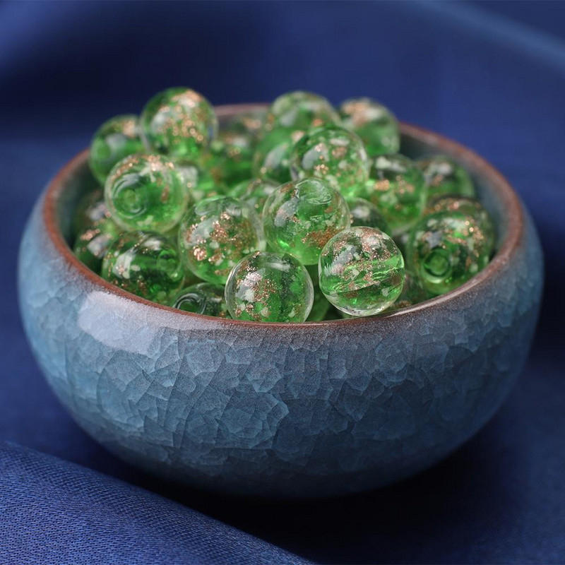 10 kom Svjetleće perle 10 mm razmaknice perle ogrlica noćne perle DIY narukvice muškarci žene koje svijetle u mraku nakit