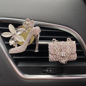 Crystal cipőtáska autós légfrissítő parfüm illat aromaterápia autó légfrissítő csíptető diffúzor Auto Decor autó stílus