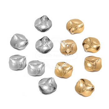 10PCS Златни неравномерни кръгли обеци Талисмани Направи си сам висящи обеци Висулки за производители на бижута