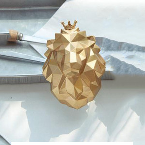 Creativ în formă de cap de leu, parfum de mașină, parfum rece, odorizant de mașină, miros, difuzor de mașină, clemă de ventilație, umplere de parfum pentru mașină