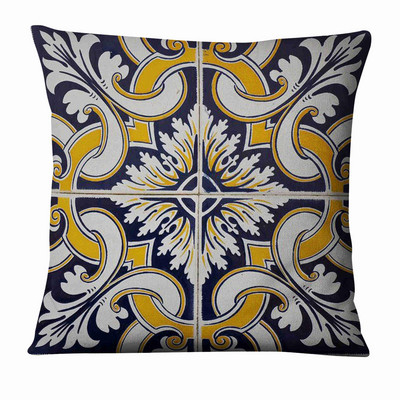Retro Ikar mintás nyomtatott párna dekoratív párna amerikai párnahuzat Almofadas Decorativas para kanapé díszpárna 45*45cm