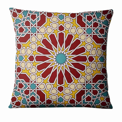 Retro Ikar mintás nyomtatott párna dekoratív párna amerikai párnahuzat Almofadas Decorativas para kanapé díszpárna 45*45cm