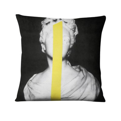 Klasična figura Skulptura Tiskana jastučnica Jastuk apstraktne uljane boje Ukrasni jastuk Kućni dekor Jastuk za kauč 45*45 cm