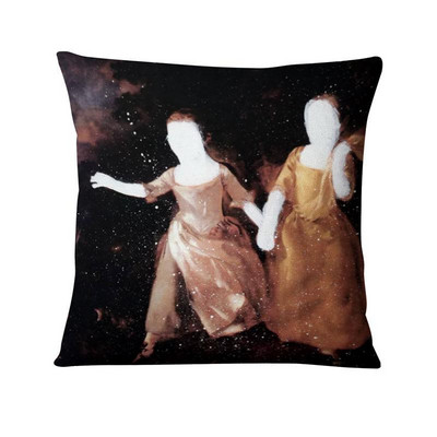 Klasična figura Skulptura Tiskana jastučnica Jastuk apstraktne uljane boje Ukrasni jastuk Kućni dekor Jastuk za kauč 45*45 cm