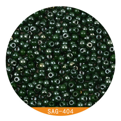 4 mm Uniformna veličina Dodajte uljane staklene kuglice šarm za DIY narukvicu Izrada nakita Dodaci za šivanje