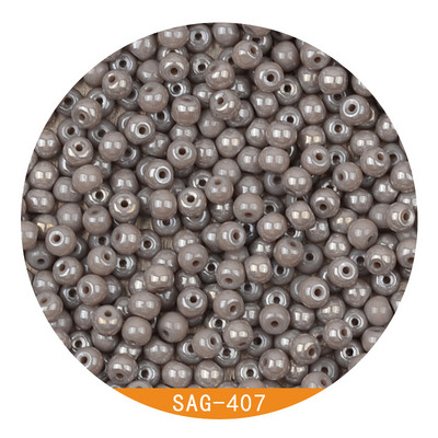 4 mm Uniformna veličina Dodajte uljane staklene kuglice šarm za DIY narukvicu Izrada nakita Dodaci za šivanje