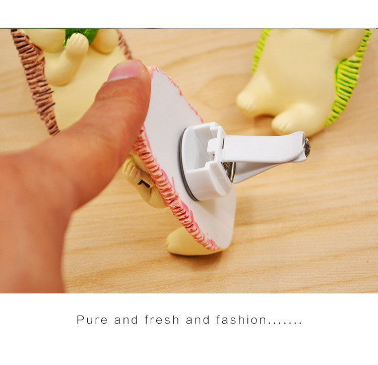 Creative 1Pcs Slatki Jež Auto Internal Parfem Auto Osvježivač zraka Parfem Clip Auto Outlet Difuzor mirisa