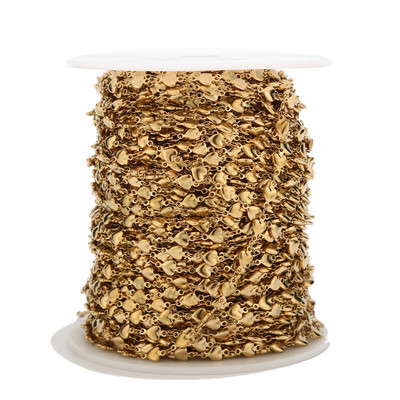 1 metar Zlatna zvijezda od nehrđajućeg čelika Ručno izrađen lančić za žene Choker Narukvica Ogrlica Izrada nakita