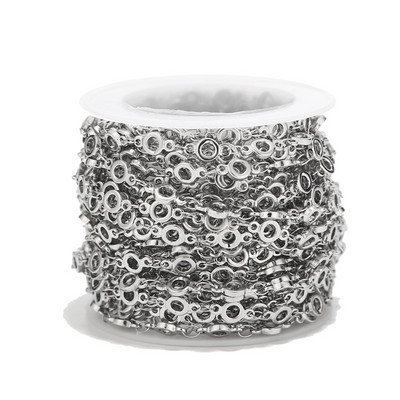 1 metar Zlatna zvijezda od nehrđajućeg čelika Ručno izrađen lančić za žene Choker Narukvica Ogrlica Izrada nakita