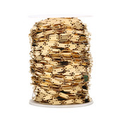 1 metar od nehrđajućeg čelika lemljen zlatni dugi pravokutni lančić sa karikama DIY ženske lančići za ogrlice za izradu ženskih darova