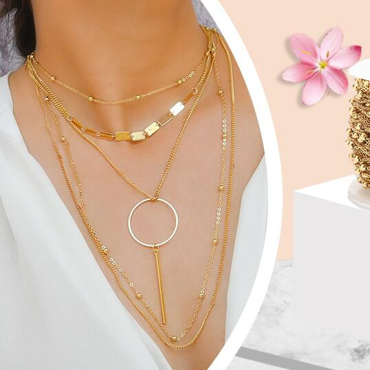 1 metar od nehrđajućeg čelika lemljen zlatni dugi pravokutni lančić sa karikama DIY ženske lančići za ogrlice za izradu ženskih darova