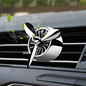 Autó klíma illat légfrissítő ötvözet LED automatikus szellőző kimenet parfüm klip Fresh aromaterápiás illat légkör könnyű új