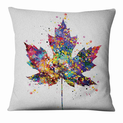 Zen Yoga Art Slika u vodenim bojama Tiskana jastučnica Dekoracija kućnog jastuka Almofadas Decorativas Para Sofa Jastuk za bacanje 45*45