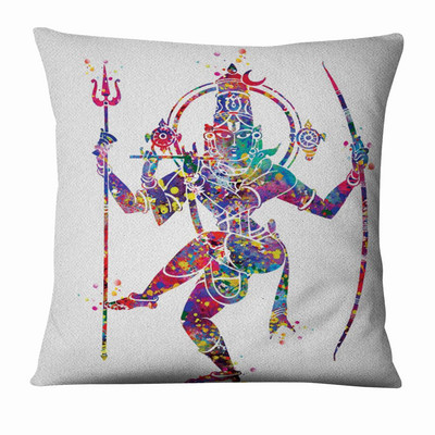 Zen Yoga Art Slika u vodenim bojama Tiskana jastučnica Dekoracija kućnog jastuka Almofadas Decorativas Para Sofa Jastuk za bacanje 45*45