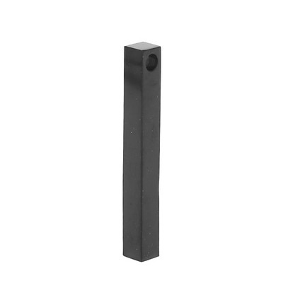 3db rozsdamentes acél üres rúd medálok 40x5mm hosszú medálok barkács ékszerekhez