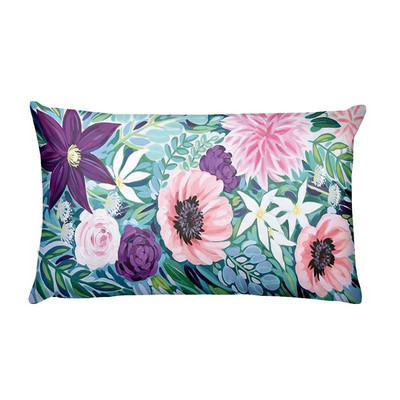 Dekoracija kućnog jastuka Vodene boje Cvijeće Slike Print Jastučnica Dekoracija doma Kauč Jastuk Božićni ukrasi Jastuci