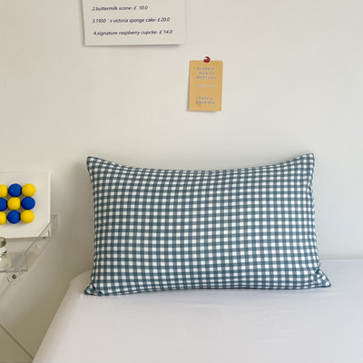 48x74cm šahovnica jastučnica krevet jastučnice standardna jastučnica posteljina spavaća soba više veličina izbor (bez punila)