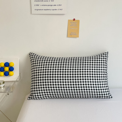 48x74cm šahovnica jastučnica krevet jastučnice standardna jastučnica posteljina spavaća soba više veličina izbor (bez punila)