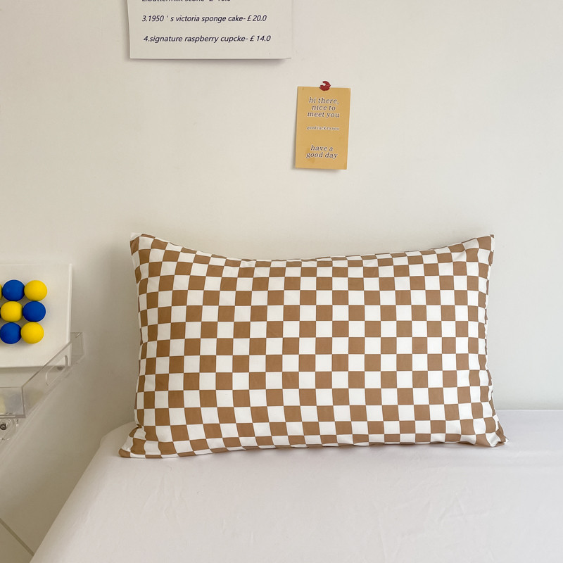 48x74cm šahovnica jastučnica krevet jastučnice standardna jastučnica posteljina spavaća soba više veličina izbor (bez punila)