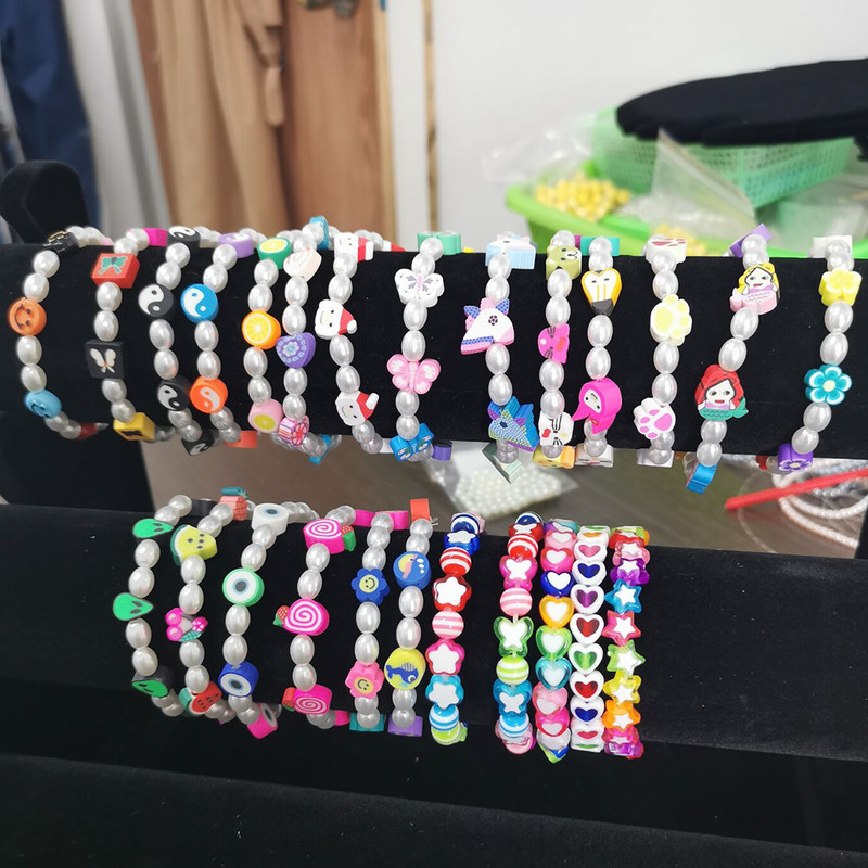 30/50/100kom Kawaii pseća šapa Odstojnik od polimerske gline Rasute perle za izradu nakita Diy Narukvica Ogrlica Dodaci