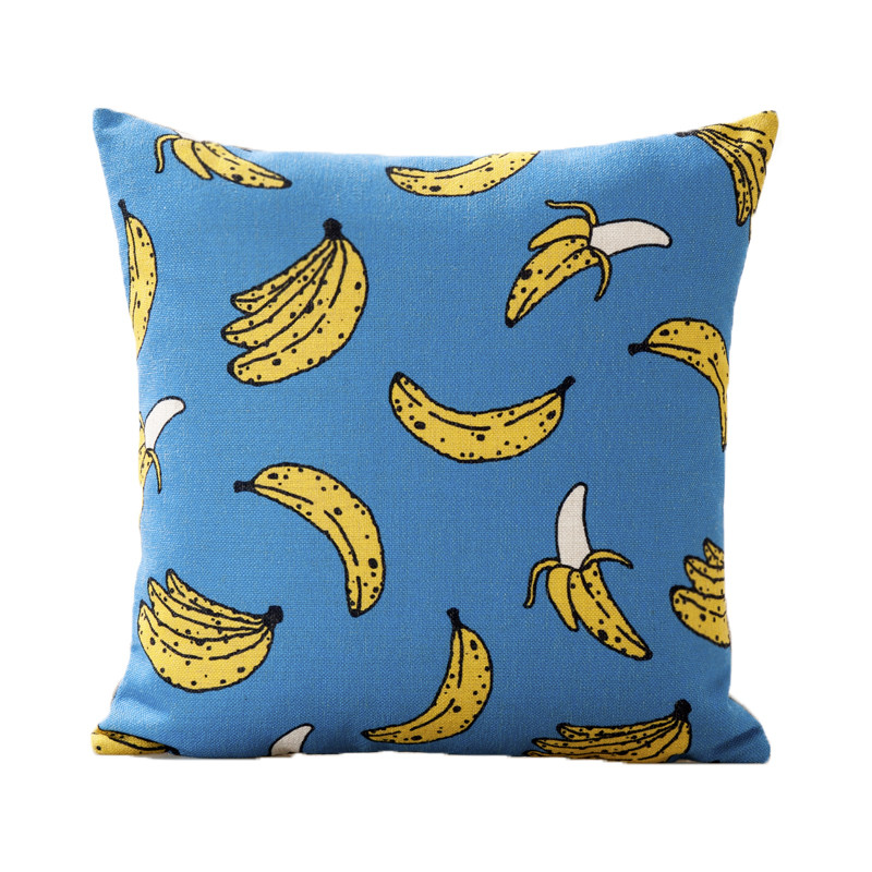 Jastuk s američkim grafitima, crtana geometrija, jastučnica, ukrasni ukras za dom, jastučnica za uredski kauč