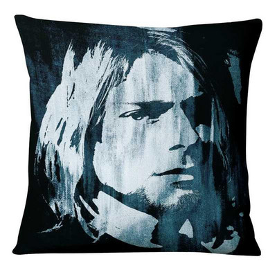 Portret žene Umjetnička slika Otisnuta jastučnica Laneno platno Kolaž Umjetnički leptir Jastuk Ukrasni jastuk Kućni dekor Navlaka za kauč