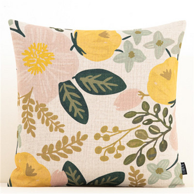 Jastuk navlaka za jastuk cvijet biljka uredski lumbalni jastuk kauč jastuk jastučnica navlaka za uređenje dnevne sobe