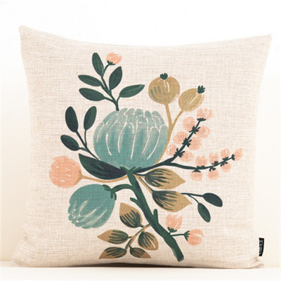 Jastuk navlaka za jastuk cvijet biljka uredski lumbalni jastuk kauč jastuk jastučnica navlaka za uređenje dnevne sobe