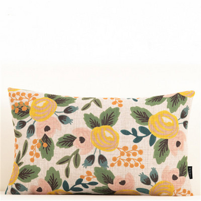 Jastuk navlaka za jastuk cvijet biljka uredski lumbalni jastuk kauč jastuk jastučnica navlaka za uređenje dnevne sobe