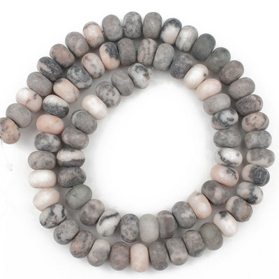 Prirodni mat kamen Rondelle Spacer perle Tirkizni agati Kvarcni mineral Abakus perle za izradu nakita Ručno izrađena narukvica Diy