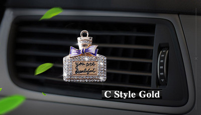 Uložak Bušilica za vodu Mašna Bočica parfema Auto Utičnica za klima uređaj Parfem Auto Parfem Dodaci za unutrašnjost automobila Miris za auto