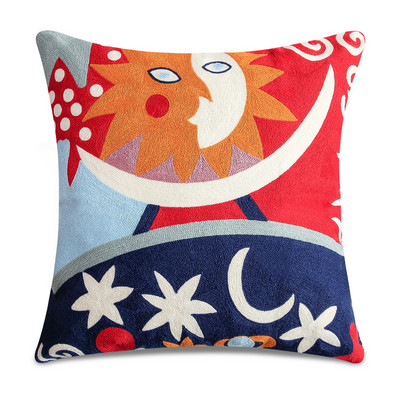 Αφηρημένο κέντημα εκτύπωσης πολυεστέρας Picasso Graffiti Κάλυμμα μαξιλαριού τέχνης ζωγραφικής Μαξιλάρι διακόσμηση σπιτιού Καναπές κρεβατιού αυτοκινήτου για πάρτι