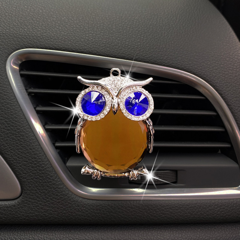 Aranyos bagoly autófrissítők légtelenítő klip Auto ízesítő aroma illat diffúzor Illatok autó dekoráció belső autó díszek ajándékok