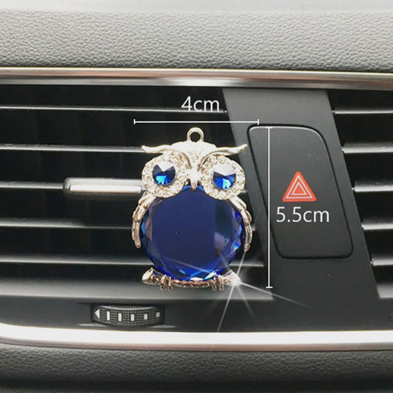 Aranyos bagoly autófrissítők légtelenítő klip Auto ízesítő aroma illat diffúzor Illatok autó dekoráció belső autó díszek ajándékok