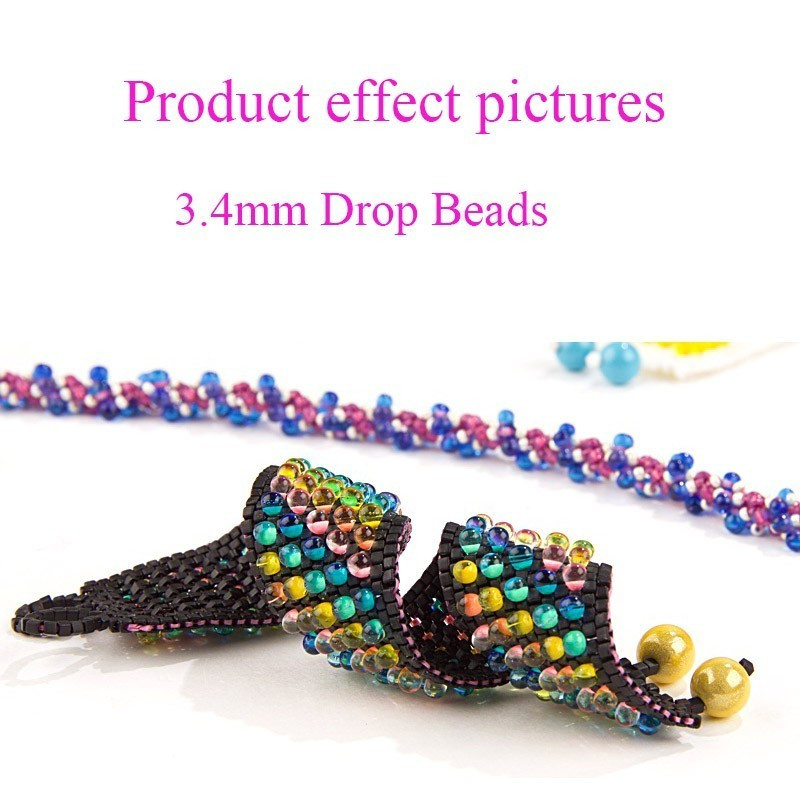 Taidian Miyuki Drop Fringe SeedBead za ručno izrađeni nakit 3,4 MM DP2035 5 grama/lot oko 110 komada