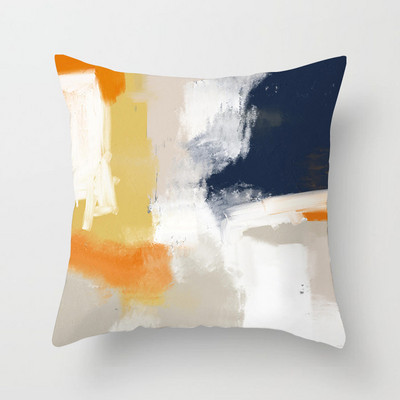 Nordijsko svjetlo, luksuzni kauč s printom, kreativna navlaka za jastuk, apstraktna uljana slika, jastučnica, uređenje doma, posteljina za automobile za zabave