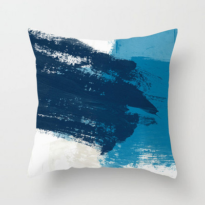 Nordijsko svjetlo, luksuzni kauč s printom, kreativna navlaka za jastuk, apstraktna uljana slika, jastučnica, uređenje doma, posteljina za automobile za zabave