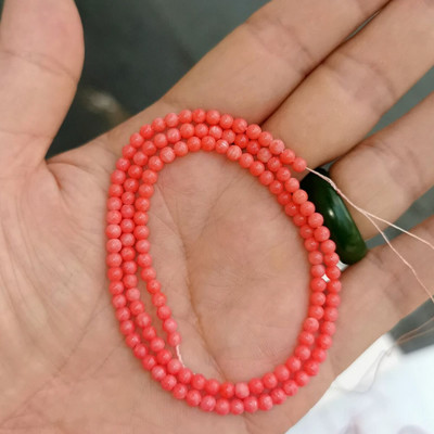 Veleprodajne perle od prirodnog kamena tamnocrvene koraljne okrugle šarmirane labave perle za izradu nakita 2mm-12mm odaberite veličinu diy narukvica 15"