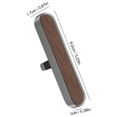 Automobilski osvježivač zraka Blagi eliminator mirisa Stezaljke za ventilacijski otvor automobila s prstenastim vodičem za zrak Magnetski difuzor eteričnog ulja Auto