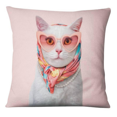 Nordijski dizajn Cvjetne mačke Umjetničke slike Jastučnice Dekoracije kućnih jastuka Jastuci za bacanje Almofadas Decorativas Para Sofa
