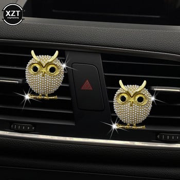 Διακόσμηση αυτοκινήτου Pearl Owl Αποσμητικό αυτοκινήτου Αυτοκινήτου Έξοδος κλιματιστικού αυτοκινήτου Κλιπ αρώματος Αρωματοθεραπεία Αξεσουάρ αυτοκινήτου Δώρο