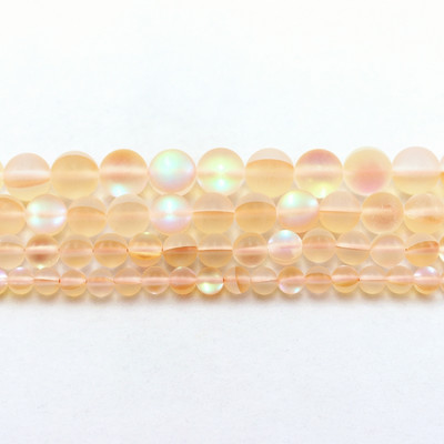 Višebojni mat mjesečev kamen, austrijsko kristalno staklo, okrugle labave perle 6/8/10/12 mm 15 inča za izradu nakita, DIY, ogrlica, narukvica