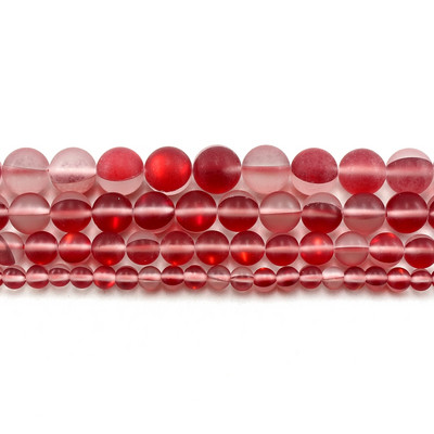 Višebojni mat mjesečev kamen, austrijsko kristalno staklo, okrugle labave perle 6/8/10/12 mm 15 inča za izradu nakita, DIY, ogrlica, narukvica