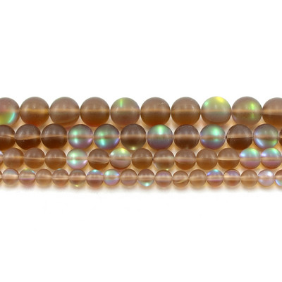 Višebojni mat mjesečev kamen, austrijsko kristalno staklo, okrugle labave perle 6/8/10/12 mm 15 inča za izradu nakita, DIY, ogrlica, narukvica