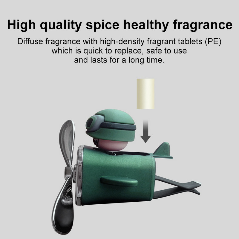 Osvježivač zraka za automobil Pilot Slatki automatski otvor za ventilaciju Otvor za aromaterapiju Dodaci za interijer Propeler Osvježivači zraka Difuzor parfema