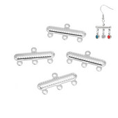 20 komada petlji za naušnice od nehrđajućeg čelika, konektori, privjesak, privjesak za DIY izradu nakita