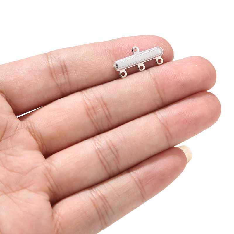 20 komada petlji za naušnice od nehrđajućeg čelika, konektori, privjesak, privjesak za DIY izradu nakita