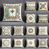 Geometric Collection dekoratív párnahuzat Otthoni iroda dekoratív párna hálószoba kanapé autó párnahuzat párnahuzat