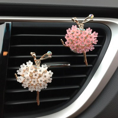 Diamond Ballet Girl Car Air Vent Άρωμα Στερεό άρωμα Car Aroma Diffuser Auto Outlet Αποσμητικό αέρα Car-Styling