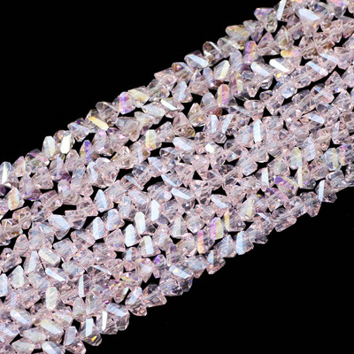 8 mm 90 komada Tetraedarski trokut Austrijski kristalni privjesci Staklene labave perle za nakit Ogrlice Narukvice Izrada DIY dodataka